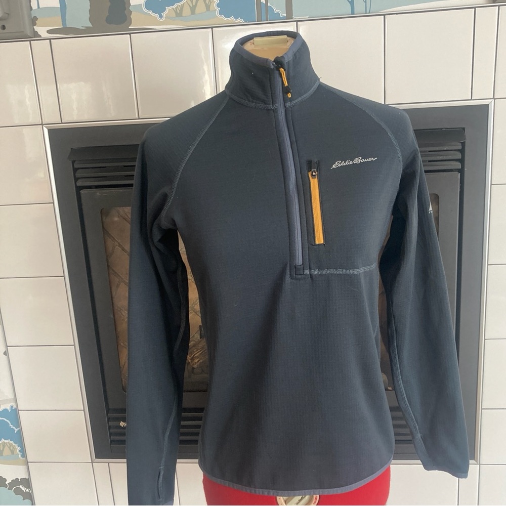 Eddie Bauer Women’s High Route Grid Fleece 1/4 Zip XS Pullover